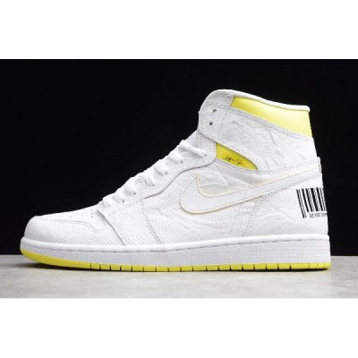 Nike Erkek Air Jordan 1 Retro High Og Beyaz Basketbol Ayakkabısı Türkiye - EG7UY7P9